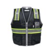 Imágen de Global Glove FrogWear HV Negro y Alta visibilidad Amarillo/verde/Green Grande Malla Poliéster Chaleco de topógrafo de alta visibilidad (Imagen principal del producto)
