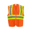 Imágen de Global Glove FrogWear HV Naranja y amarillo/verde de alta visibilidad Grande Malla Poliéster Chaleco de topógrafo de alta visibilidad (Imagen principal del producto)