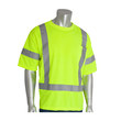 Imágen de PIP 313-CNTSE Amarillo de alta vis. Poliéster Malla Camisa de alta visibilidad (Imagen principal del producto)