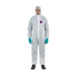 Imágen de Ansell Microchem AlphaTec 68-1500 Blanco Grande Tela SMS Desechable Overol resistente a productos químicos (Imagen principal del producto)