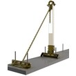 Imágen de DBI-SALA SecuraSpan Dorado Convertidor de anclaje (Imagen principal del producto)
