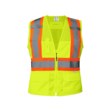 Imágen de Global Glove FrogWear GLO-W0037 Amarillo/verde reflectante Grande Poliéster Malla Chaleco de alta visibilidad (Imagen principal del producto)