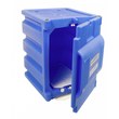 Imágen de Justrite Azul real Polietileno de alta densidad Gabinete de almacenamiento de material peligroso (Imagen principal del producto)