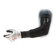 Imágen de Ansell HyFlex 11-250 Negro 9 INTERCEPT Poly/algodón con el patrón de agarre Kriss-Cross, peso medio Manga de brazo resistente a cortes (Imagen principal del producto)