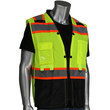 Imágen de PIP 302-0670T Amarillo de alta vis. Grande Poliéster Malla/Sólido Chaleco de alta visibilidad (Imagen principal del producto)