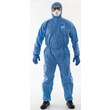 Imágen de Ansell Microchem AlphaTec 68-1500 PLUS Azul Grande Polipropileno SMMS Desechable Overol resistente al fuego (Imagen principal del producto)
