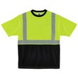Imágen de Ergodyne GloWear 8289BK Lima/Negro Tejido respirable Camisa de alta visibilidad (Imagen principal del producto)