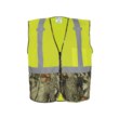 Imágen de Global Glove Frog Wear Amarillo/Verde/Camuflaje Mediano Malla/Poliéster Chaleco de seguridad (Imagen principal del producto)