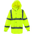 Imágen de PIP Boss 3NR6000 Amarillo de alta vis. Grande Poliéster Malla/Sólido Abrigo de alta visibilidad (Imagen principal del producto)