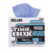 Imagen de Sellars 78250 Toolbox WaterWeave T700 Azul 100 Toallas de papel multiusos (Imagen principal del producto)