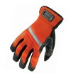 Imágen de Ergodyne Proflex 875 Naranja de alta visibilidad Pequeño PVC/Cuero sintético/Felpa PVC/Cuero sintético/Felpa Guantes de trabajo (Imagen principal del producto)