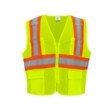 Imágen de Global Glove FrogWear HV Amarillo/verde y naranja de alta visibilidad 6XL Malla Poliéster Chaleco de topógrafo de alta visibilidad (Imagen principal del producto)