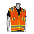 Imágen de PIP 302-0700 Naranja de alta vis. Grande Poliéster Malla/Sólido Chaleco de alta visibilidad (Imagen principal del producto)
