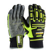 Imágen de PIP Maximum Safety Roustabout KVW 120-5275 Negro/Gris/Amarillo XL Kevlar/Cuero sintético/Spandex Sintético Kevlar/Cuero sintético/Spandex Guantes de trabajo (Imagen principal del producto)