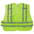 Imágen de Ergodyne Glowear 8244PSV Lima de alta visibilidad Mediano/Grande Poliéster Malla Chaleco de alta visibilidad (Imagen principal del producto)
