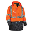 Imágen de Ergodyne GloWear 8388 Naranja 4XG Poliéster Kit de la chaqueta de la condición fría (Imagen principal del producto)