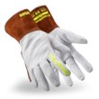 Imágen de HexArmor HeatArmor 5058 8 Revestimiento de mezcla de HPPE/poliéster/acero Grano Piel de cabra Revestimiento de mezcla de HPPE/poliéster/acero Guante para soldadura (Imagen principal del producto)
