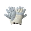 Imágen de Global Glove 2250DP Blanco Grande Cuero Dividir Cuero Guantes de trabajo (Imagen principal del producto)