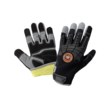 Imágen de Global Glove Hot Rod Gloves HR8200KEV Gris/Negro Grande Cuero sintético Sintético Guantes de mecánico resistentes a los cortes (Imagen principal del producto)
