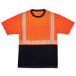 Imágen de Ergodyne GloWear 8280BK Naranja/Negro Tejido de poliéster Camisa de alta visibilidad (Imagen principal del producto)