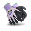 Imágen de HexArmor Helix 2087 Azul/Negro 12 Fibra de vidrio/HPPE Recubrimiento sin costuras Guantes resistentes a cortes (Imagen principal del producto)