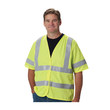 Imágen de PIP 305-HSSVFRLY Amarillo lima Pequeño/Mediano Poliéster Sólido Chaleco de alta visibilidad (Imagen principal del producto)