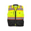 Imágen de Global Glove FrogWear HV Amarillo/verde y naranja de alta visibilidad 4XG Poliéster sólido y de malla Chaleco de topógrafo de alta visibilidad (Imagen principal del producto)