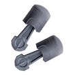 Imágen de 3M E-A-R Pistonz P1400 Plateado Universal Espuma elastómera termoplástica Cilindro Tapones para los oídos (Imagen principal del producto)