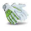 Imágen de HexArmor Chrome Series 4080 Blanco/amarillo 8 Cuero de Piel de cabra/SuperFabric Piel de cabra Corte y Cosido Guante resistente a cortes (Imagen principal del producto)