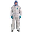 Imágen de Ansell Microchem W18B195 Blanco Grande Laminado de película microporosa Overoles para trabajo y uso general (Imagen principal del producto)