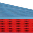 Imágen de Brady Negro sobre rojo Paño 60347 Flechas de inspección de tabla (Imagen principal del producto)