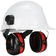 Imágen de PIP Dynamic B52 Negro/Rojo Universal Montaje de cascos Orejeras de protección (Imagen principal del producto)