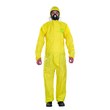 Imágen de Ansell Microchem AlphaTec 68-2300 Amarillo 4XG Polietileno Desechable Overoles resistentes a productos químicos (Imagen principal del producto)