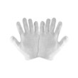 Imágen de Global Glove Blanco Tejido de algodón/poliéster Tejido de algodón/poliéster Guante de inspección (Imagen principal del producto)