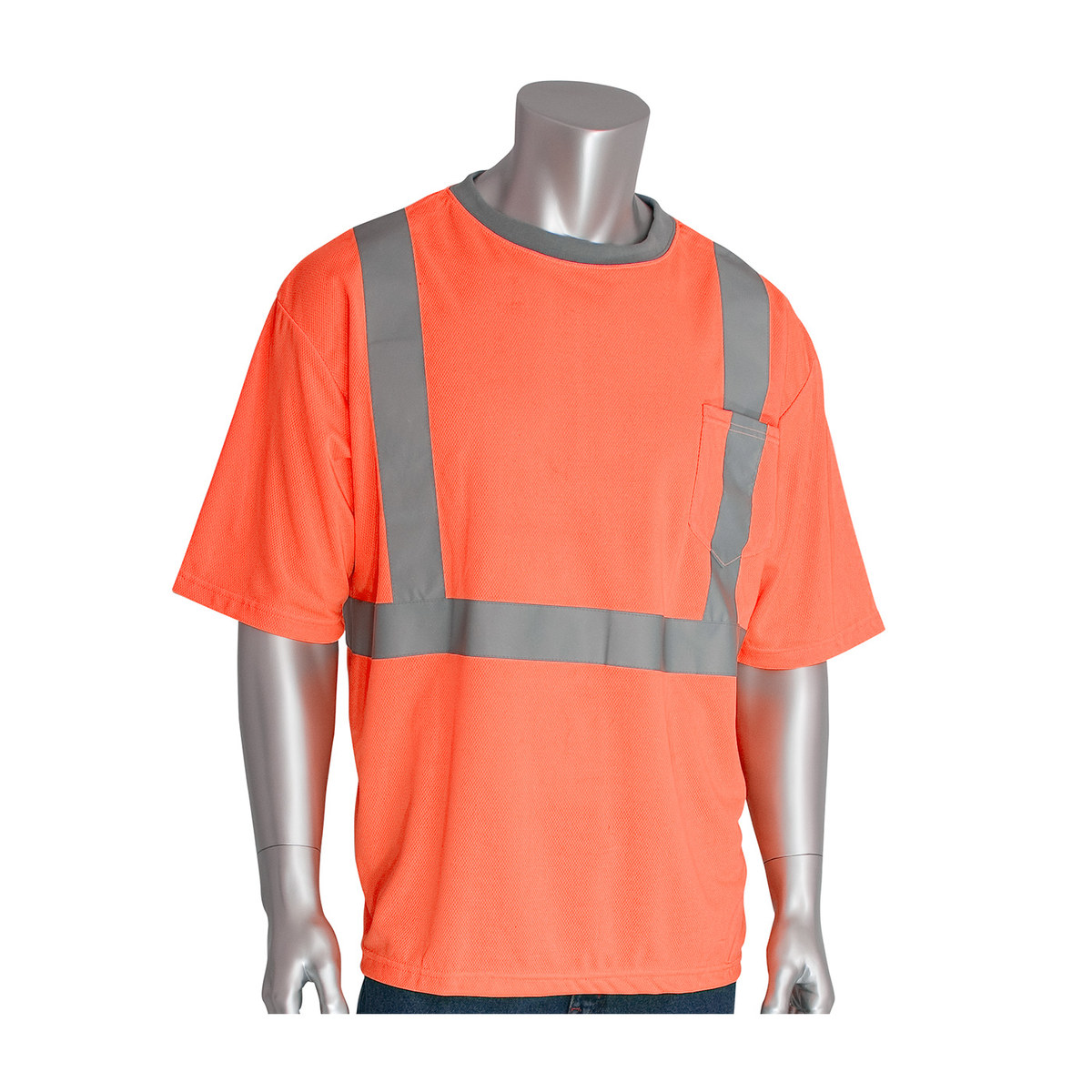 Pip Camisa De Alta Visibilidad 312 1200 Or 2x Poliester Naranja Rshughes Mx