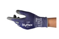 imagen de Ansell HyFlex 11-561 Gris/Azul oscuro 10 Guantes resistentes a cortes - Longitud 210-285 mm - ansell 11-561 sz 10
