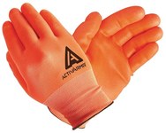 imagen de Ansell ActivArmr Hi-Viz 97-012 Naranja 9 Nailon/Spandex Guantes de trabajo - Pulgar recto - 076490-13992