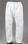 imagen de Ansell Microchem Cleanroom Pants 2000 ‭WH20-B-92-301-02‬ - Size Small - White - 17913