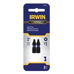 imagen de Irwin #1 Cuadrado Broca de impacto IWAF31SQ12 - 1 pulg. Longitud - 65015