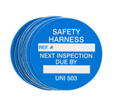 imagen de Brady UNI-UNI503 B Azul Vinilo Inserción de etiqueta universal - Ancho 1 3/4'' (diámetro) - 14313