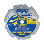 imagen de Irwin Marathon with WeldTec Carburo Hoja de sierra circular - diámetro de 7 1/4 pulg. - 4935201
