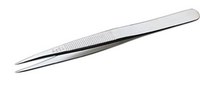 imagen de Erem Utility Tweezers - Stainless Steel Straight Tip - 4.252 in Length - ACSA