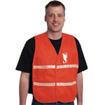 imagen de PIP High-Visibility Vest 300-2507/M-XL - Size Medium to XL - Orange - 90530