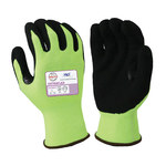 imagen de Armor Guys ExtraFlex HCT 04-300HV Hi-Vis Yellow/Black X-Small Cut-Resistant Gloves - ANSI A3 Cut Resistance - Nitrile Foam Palm & Fingers Coating - 04-300HV-XS