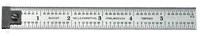 imagen de Starrett Acero templado para muelles Regla de acero - longitud de 6 pulg. - ancho de 3/4 pulg. - espesor de 3/64 pulg. - DH604R-6