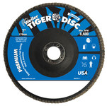 imagen de Weiler Tiger Type 27 Flap Disc 50725 - Zirconium - 7 in - 80 - Medium