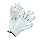 imagen de West Chester PosiGrip 713SUC White Large Nylon/Spandex Work Gloves - Polyurethane Palm & Fingers Coating - 9.5 in Length - 713SUC/L