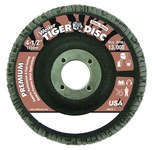 imagen de Weiler Tiger Type 27 Flap Disc 50665 - Aluminum Oxide - 4 1/2 in - 80 - Medium