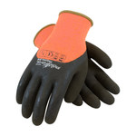 imagen de PIP PowerGrab Thermo 3/4 41-1475 Brown/Orange Small Cold Condition Gloves - Latex Palm & Fingers Coating - 9.8 in Length - Rough Finish - 41-1475/S