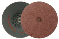 imagen de Weiler Trim-Kut Aluminum Oxide Deburring Disc - Medium Grade - Arbor Attachment - 3 in Width x 3 in Length - 3 in3 in Diameter - 3 in Outside Diameter - 59305